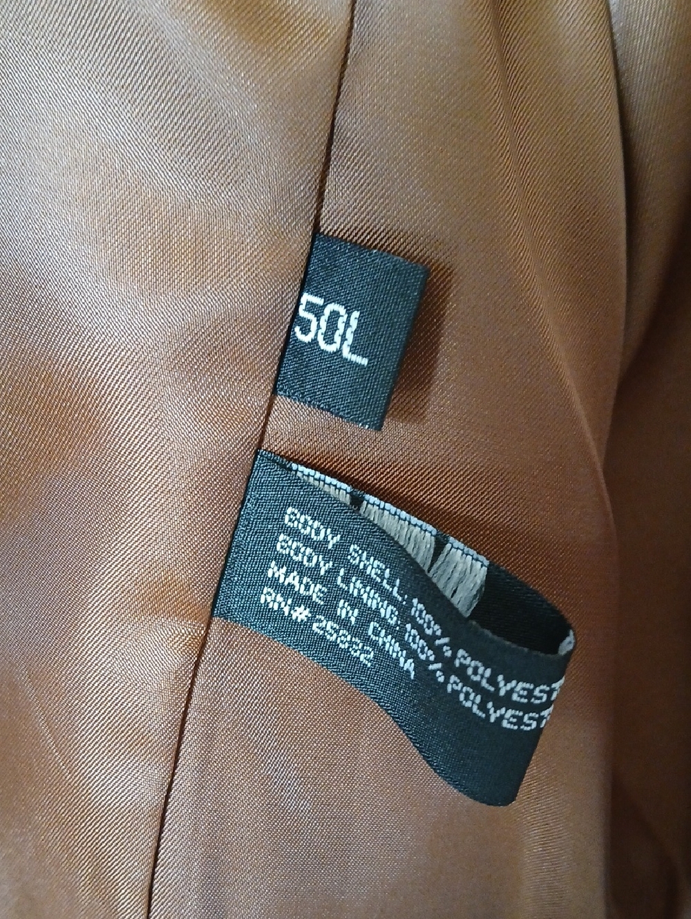 Circle S Men's Microsuede Sportcoat Blazer 50L - Picture 5 of 7